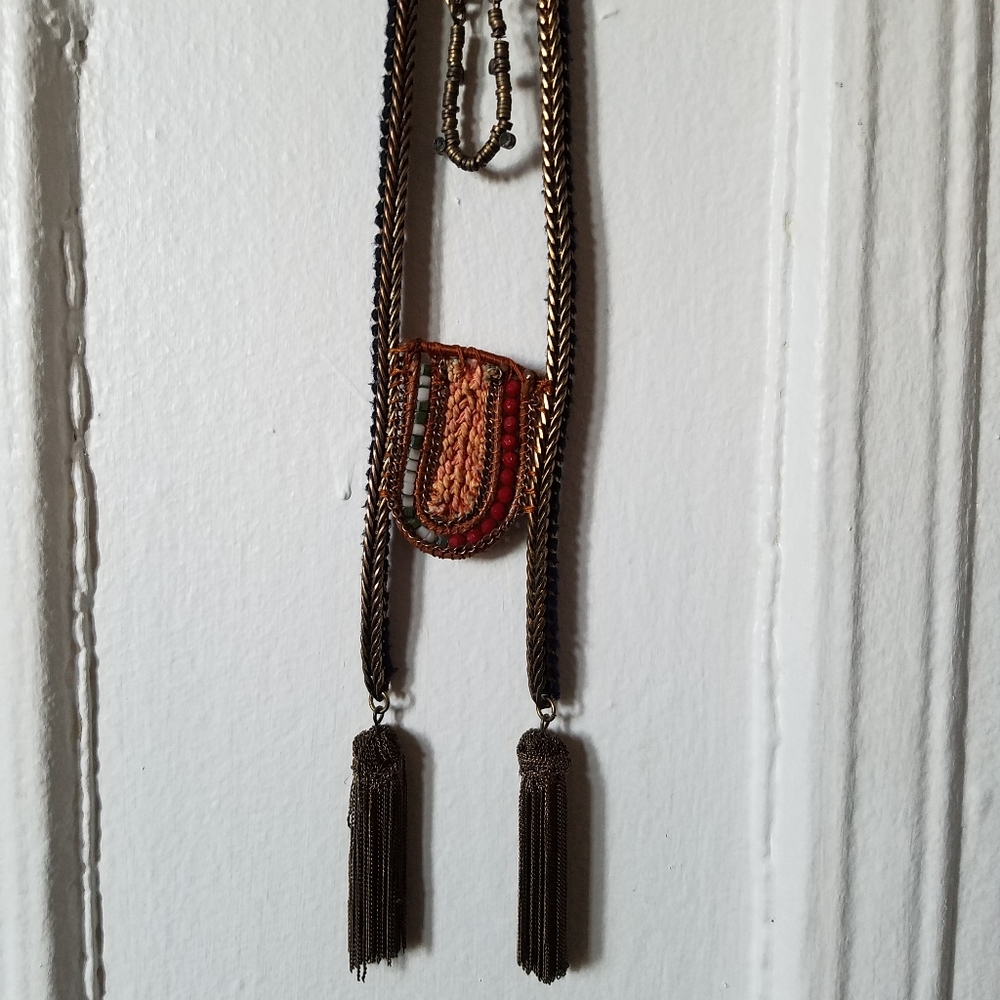 Boho Layered Tribal Necklace